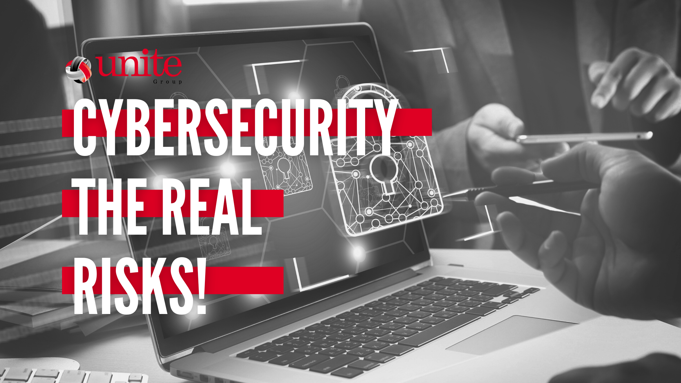 Cyber security - the real risks! blog banner.