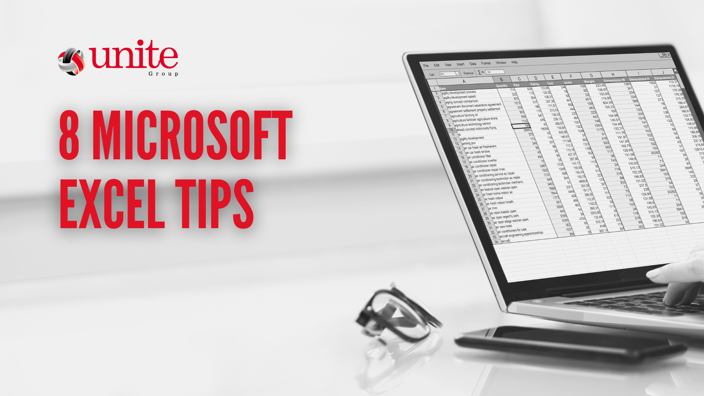 Make the most of Microsoft Excel with these top 8 tips &nbsp;