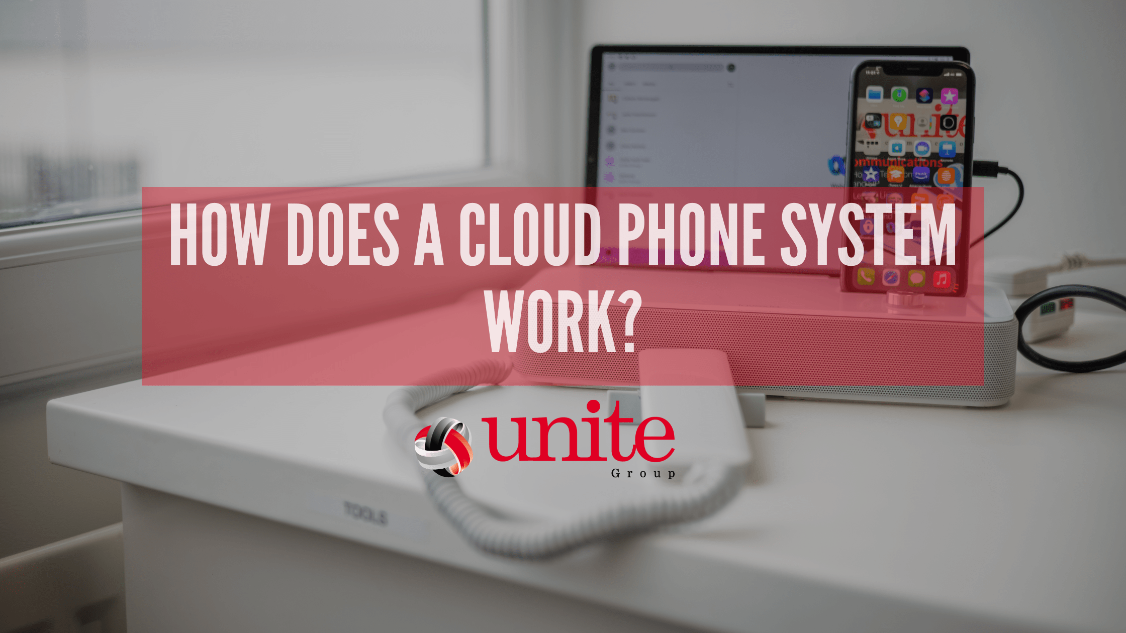 How does a cloud phone system work? blog banner