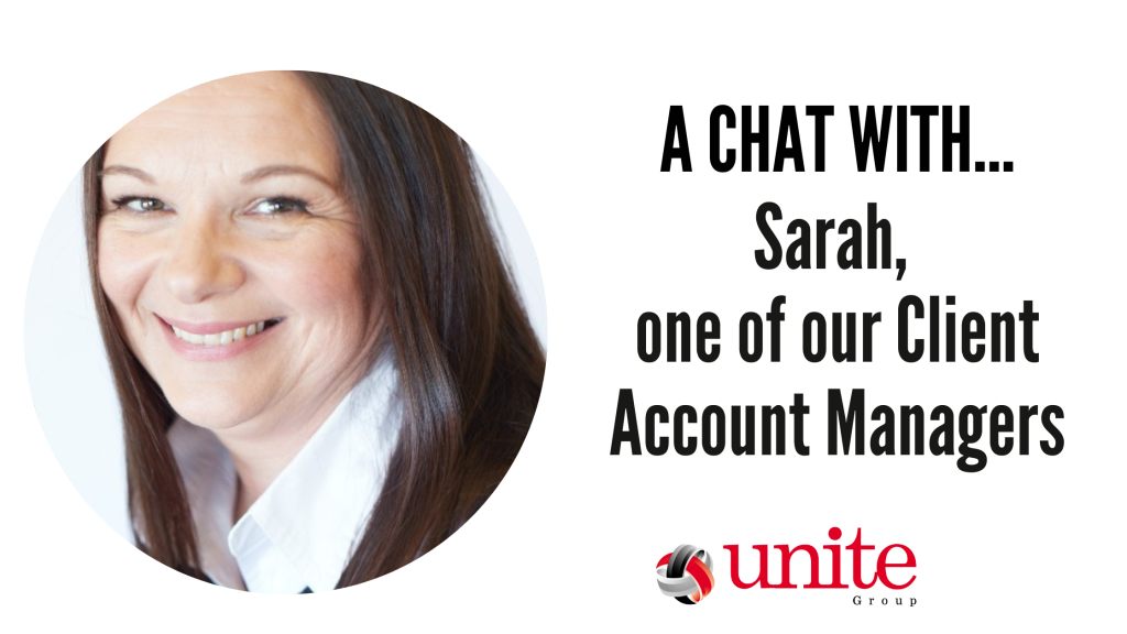 Sarah one of our client account managers