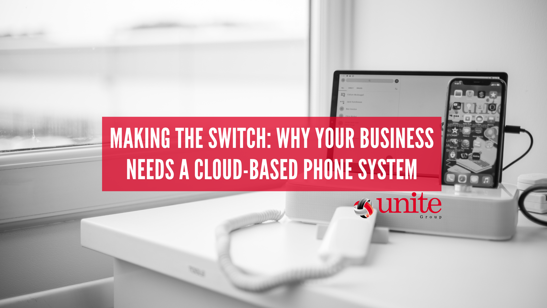 Making the Switch: Why Your Business Needs a Cloud-based Phone System blog banner